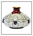 Redback Spider Vase by Anne Blake