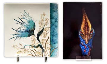 exhibits by Clohilde Ruegg and Estrella Munoz