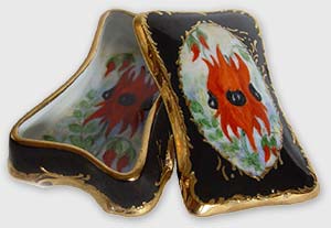 sturt pea box by Anne Blake